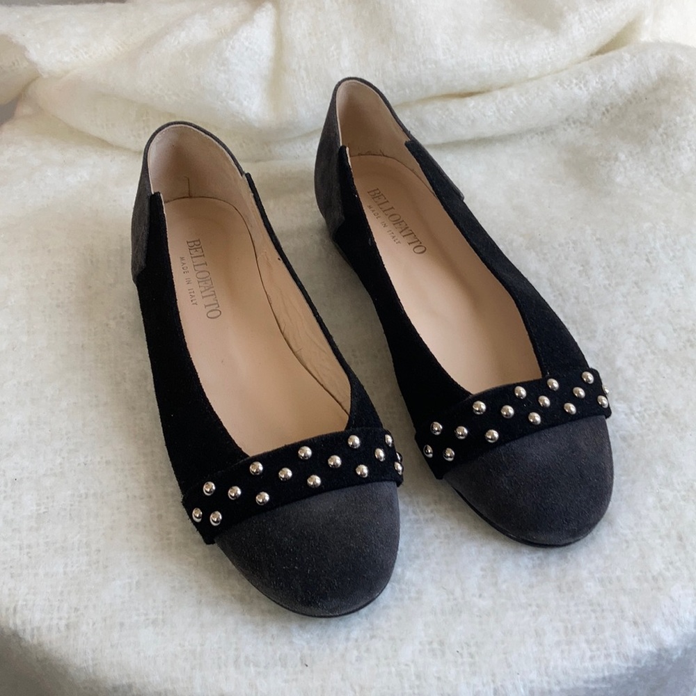 Bellofatto Suede Ballet Flats